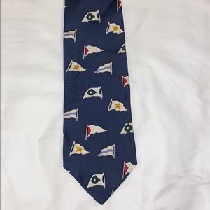 🌟3/$15 Gap 100% Silk Flag Pattern Tie